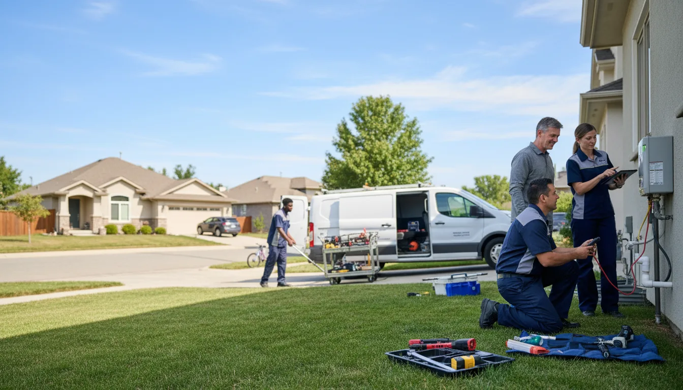 Tankless water heater service in Maysville, GA